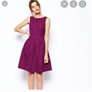 Ted Baker Juletee Bow cut out detail Pink dress size 2 nwot